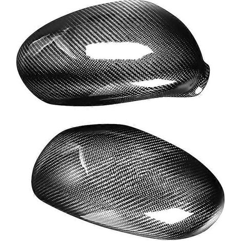 Coque de rétroviseur extérieur en véritable fibre de carbone pour Porsche 911 996 (2004) et Boxster 986 (1997-2004) (1/5)