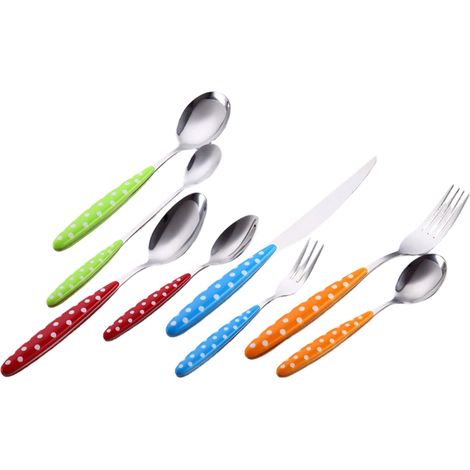 Cuillère À Café - Acier Inoxydable 18/10 - Pour 4 Personnes - Set De 8 Pièces - Usage Intérieur Et Professionnel (1/5)
