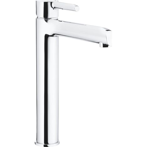 Robinet de lavabo sur pied chromé KFA Armatura Angelit avec bouchon clic-clac (1/2)