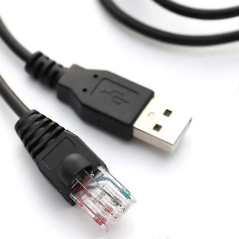 Câble console USB vers RJ50 AP9827 pour onduleurs intelligents 940-0127b, 940-127c et 940-0127e avec serre-câble moulé (1/4)