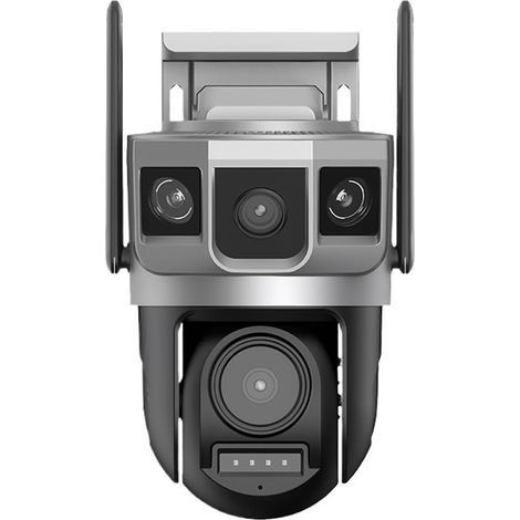 12-MP-4G-PTZ-Außenkamera mit SIM-Karte, 2 Objektiven, 3 Rahmen, automatischer Verfolgung, 6K-HD-Nachtsicht und PIR-Personenerkennung (1/5)