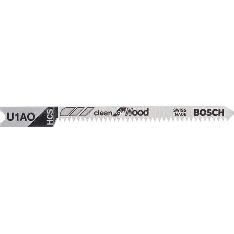 Lame de Scie Sauteuse U 1 AO HCS, 1.4mm Pas, 70mm Longueur, Lot de 3 (1/5)
