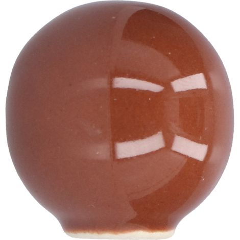 Boutons de meuble inaltérables, élégants et raffinés, en alliage de zinc, style moderne et épuré, marron. (1/5)
