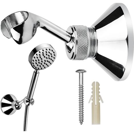 Support Mural Douchette Orientable 360° - Support Réglable pour Pomme de Douche Main - Accessoire Salle de Bain (1/5)