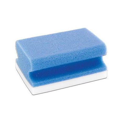 Tafelschwamm X-Wipe Schreibtafeln 7 x 4,5 x 9,5 cm (B x H x T) Schaumstoff blau/weiß 2 St./Pack. (1/4)