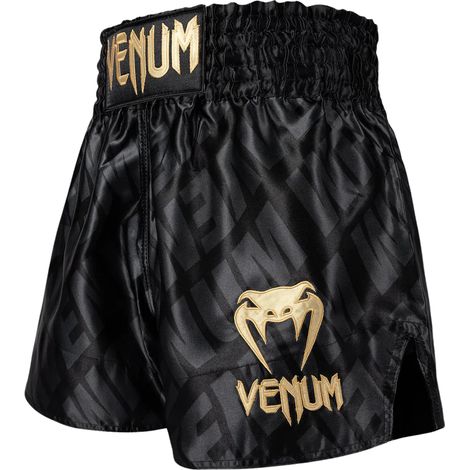 Venum Contender XT Muay Thai Shorts Schwarz/Gold M