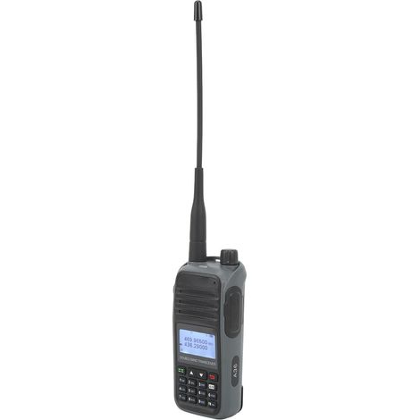 Talkie-walkie bibande 8 W AC100-250 V étanche IP54, émetteur-récepteur portable, prise britannique (1/5)