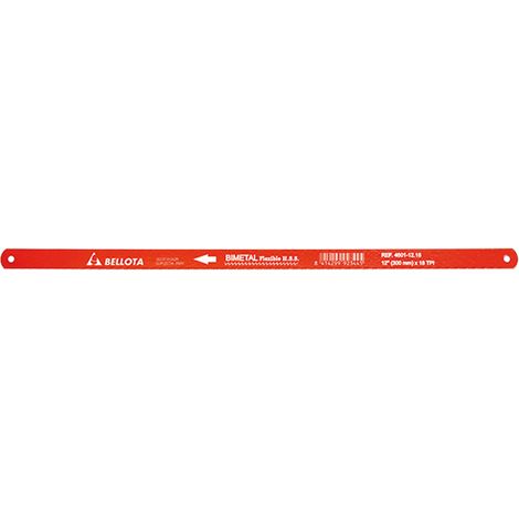 LAMA PER FERRO HSS BIMETALLICA cm 30 - 18 denti- 10 pezzi - BELLOTA