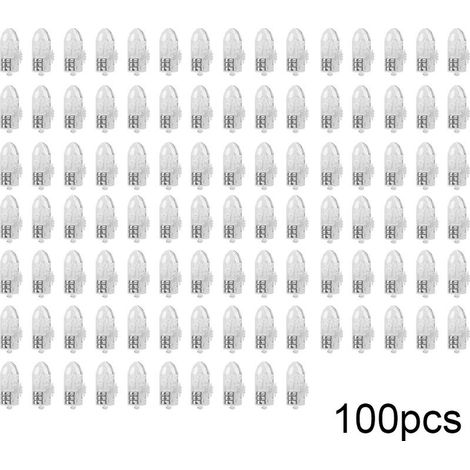 100 pièces belle forme ballon LED lumière papier lanterne lampe maison fête mariage décor blanc chaud (1/5)