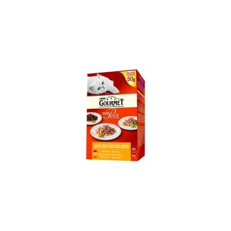 Gourmet Mon Petit Poultry 6Pack - 50g - 74794