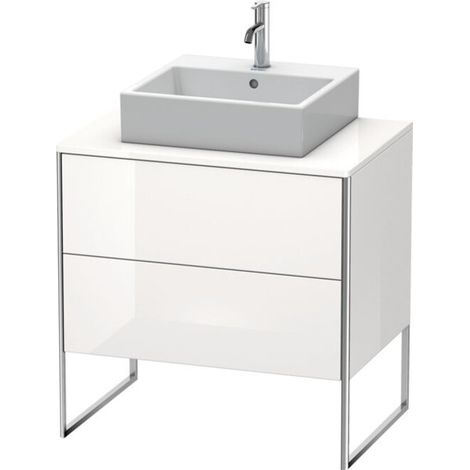 Duravit XSquare lavabo consola mueble bajo, apoyado en el suelo, (1/2)