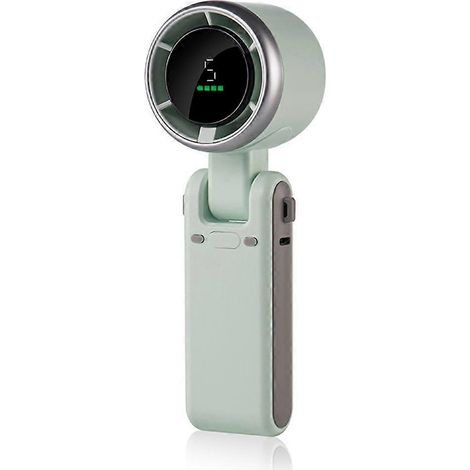Haute vitesse portable à main USB ventilateur de bureau cou suspendu petit batterie alimenté poche (1/5)