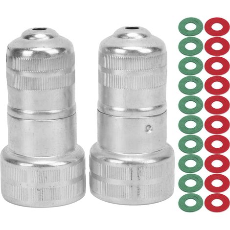 Lot de 22 brosses de nettoyage pour bornes de batterie avec 10 rondelles rouges et 10 rondelles vertes anti-corrosion pour le dépoussiérage. (1/5)