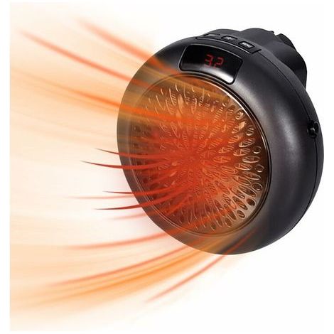 – Radiateur soufflant mural électrique compact – Télécommande intelligente – Contrôle thermostatique – Protection contre surchauffe – Pour salle de bain et chambre (1/5)
