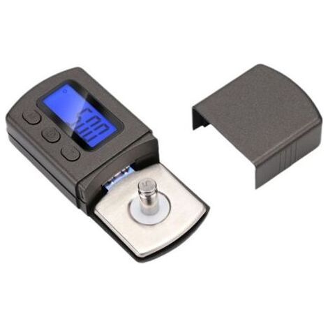 Mini-Digitalwaage-Adapter, Vinyl-Schallplatten-Nadel, Digitaler Plattenspieler-Nadeldruckmesser, Phonographen-Disc-Waage mit LCD-Hintergrundbeleuchtung (1/5)