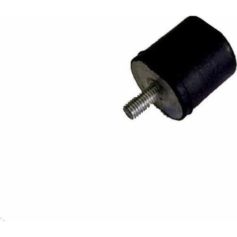 1 Silent Bloc - Diamètre Trou Fixation 5 mm - Pour Machines À Moteur - Noir Et Blanc - 0,04 kg (1/2)