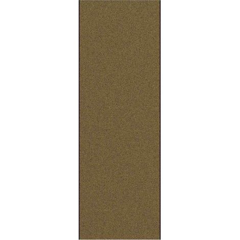 Tapis d'entrée Marron et Noir 120 x 350 cm Polyamide et PVC (1/5)