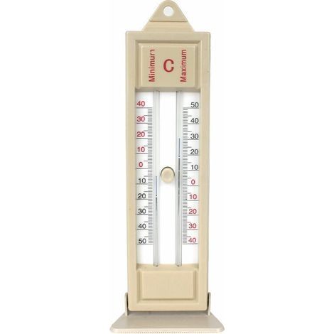 Thermomètre extérieur numérique pour serre Enregistrement max-min Dimensions 230 x 85 x 20 mm Verre et plastique durable (1/3)