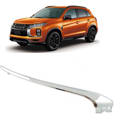 Rechte vordere Chromstoßstangenleiste für Mitsubishi Outlander Sport RVR 2020-2022 (übergroße Abmessungen): 6407A420 (1/5)
