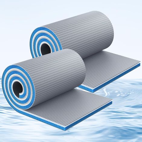 2 pièces Mousse filtrante Aquarium 8 Couches 40 x 30 cm découpable média filtrant pour Eau Douce Eau salée bassins Haute densité Multicouche Bio Mousse (1/5)