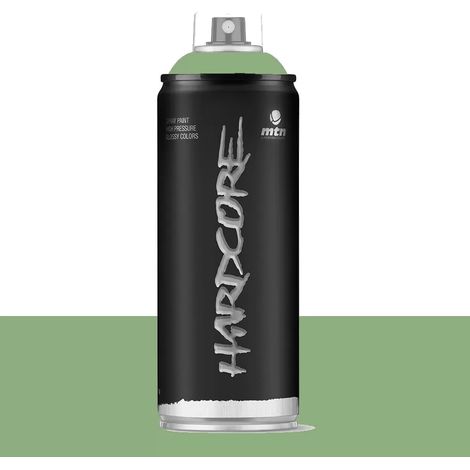 Bombe de peinture aérosol MTN Hardcore Vert pomme (RV-15) 0,4 L (1/2)