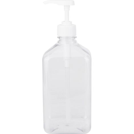 1600ml bouteille vide à pompe simple pression, contenant pour sirop, ketchup, sauces et condiments, flacon souple distributeur. (1/5)