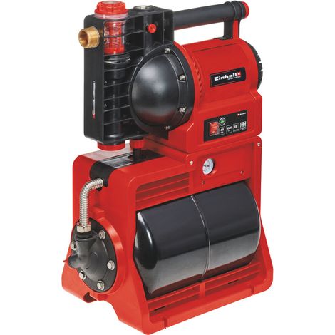 Einhell Groupe de surpression GE-WW 1145 ECO (1.1 kW, réservoir 20 litres, indicateur d’encrassement/aspiration, disjoncteur thermique, pré-filtre avec clapet anti-retour) (1/5)
