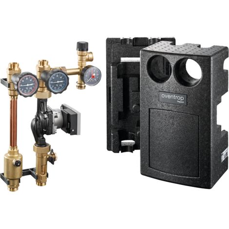 OVENTROP Solarstation Regusol LH-180 DN 25, ohne Pumpe, 2 - 15 l/min, 6 bar, 1360850