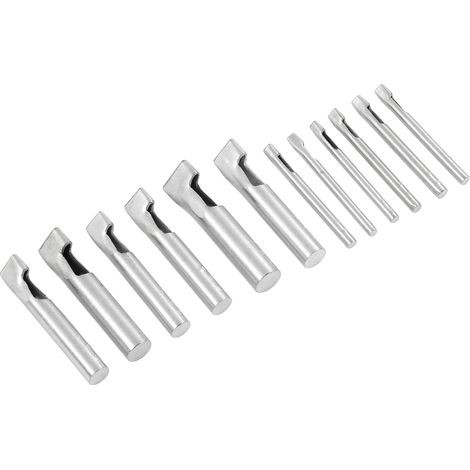 Ensemble de 12 pièces comprenant une perforatrice à ceinture, une perforatrice ronde, une perforatrice à trou et une perforatrice creuse. (1/5)