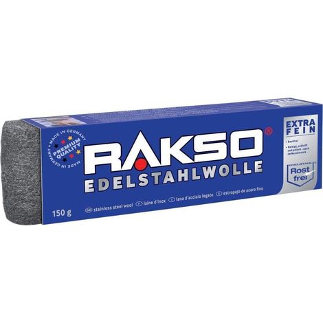 Rakso Edelstahlwolle Gr. 00 extra fein, 150 g Rakso (1/5)