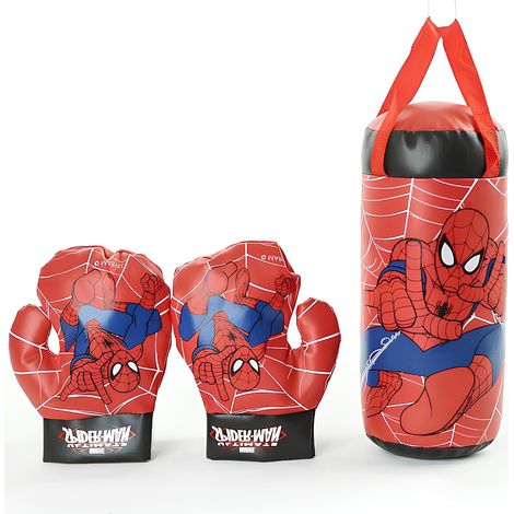 Gants de boxe et sac de frappe Spider-Man pour enfants (1/5)