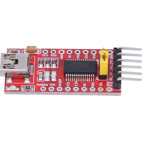 Module adaptateur convertisseur mini USB 2.0 vers port série TTL FT232RL 3,3 V/5 V (1/5)