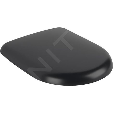 Villeroy & Boch Antao - Abattant de WC, SoftClosing, QuickRelease, Pure Black 8M67S1R7 (1/5)
