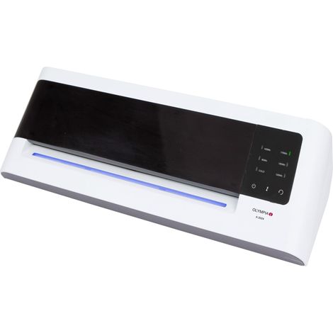 Olympia A 2024 plastificadora negro y blanco 300W (1/3)