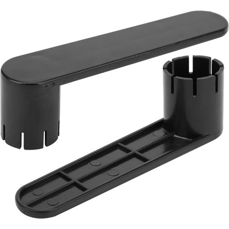 Clé à valve de gonflage portable en plastique à 8 dents pour canot pneumatique (2 pièces) (1/5)
