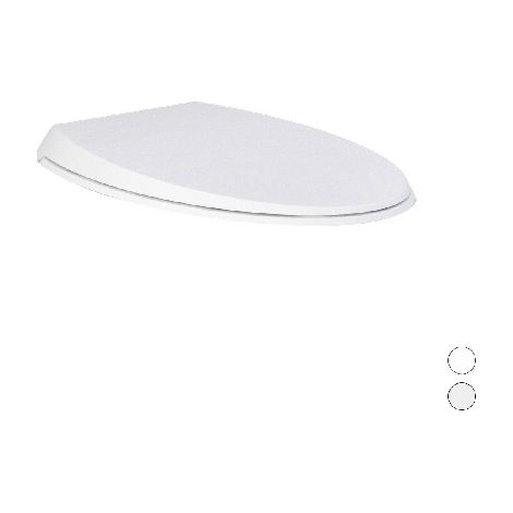 SEDILE WC CLOUD CON SOFT CLOSING Bianco Alpino RAK coprivaso copriwater