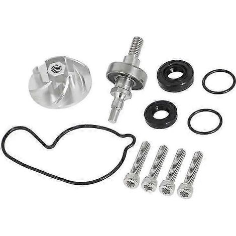 Turbine de pompe à eau YFZ 450, arbre d'engrenage forgé et kit de remise à neuf complet compatible avec YFZ450. (1/5)
