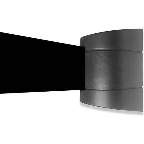 Tendinastro da Parete 5 metri 9,5x14,5x9,2 cm Nastro Nero (1/3)