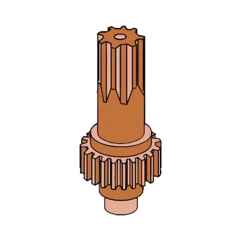 faac pièce détachée arbre pignon actionneur s700h/s800h 63000056 (1/3)