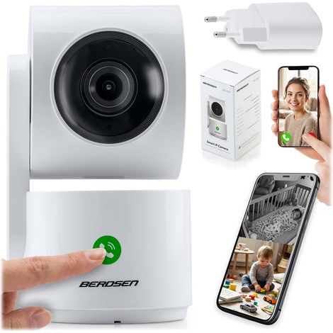 3MP WiFi PTZ IP Camera with Night Vision & Audio