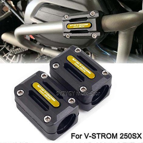 Aplicable a: Accesorios para motocicleta V-strom 250 sx v-strom 250sx Barras protectoras Parachoques del motor Bloque protector (3) (1/5)