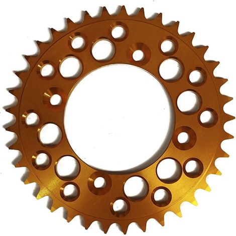 Plato 37 dientes 155mm aluminio pit bike (1/2)