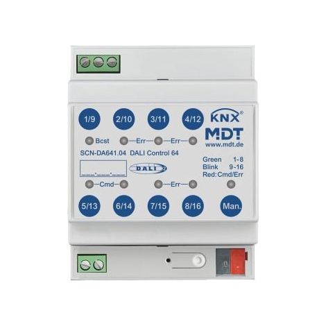 Interfaz MDT technologies DALI Control 64 Gateway 8x9x7 cm compacta