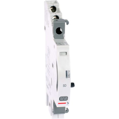 Dispositivo de mando Legrand tx3/dx3 montaje lateral conexión tornillo 1 contacto