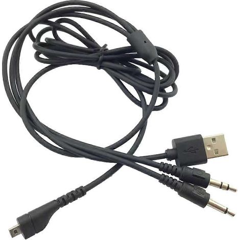 Ersatz-RGB-USB-3,5-mm-Kabel für Arctis 3, 5, 7 Pro Wireless Gaming-Headset - B-