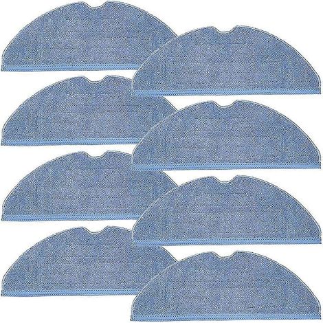Lot de 8 lingettes de rechange pour aspirateur robot Roborock S7/S7 MaxV/S8/S8/S7 MaxV Plus/T7S/T7 Plus/T7S Plus (1/5)