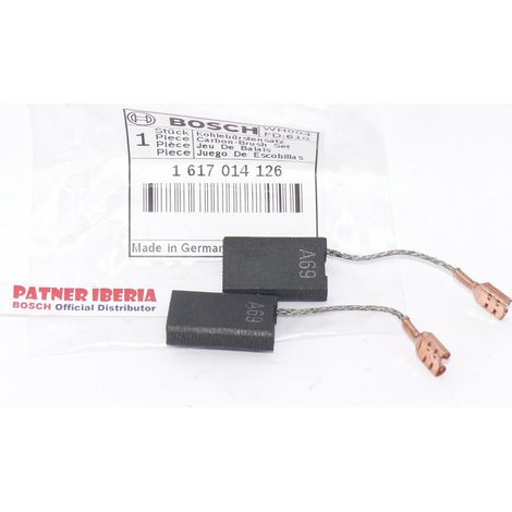 Original Ersatzteil BOSCH 1617014126  Bürstensatz für GBH11DE, GBH10DC, GSH10C, GSH11E