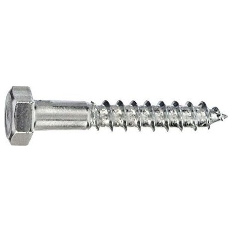 Connex KL3141120 Vis a bois 6 pans galvanises 1000 g 10 x 120 mm (1/2)