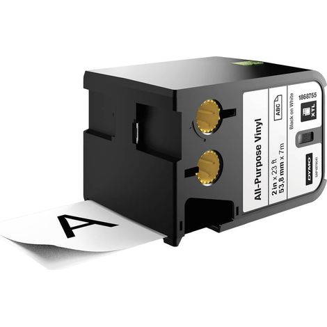 DYMO 1868755 XTL Couleur de ruban: blanc Couleur de police:noir 54 mm 7 m (1/3)