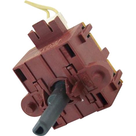 Ersatzteil - Wahlschalter 16 Positionen - - CANDY, HOOVER, ROSIERES, DE DIETRICH, BRANDT, HAIER, TEKA, WHIRLPOOL, BAUKNECHT, ZEROWATT, OTSEIN, TERZISMO, BAUMATIC, PHILCO, JINLING